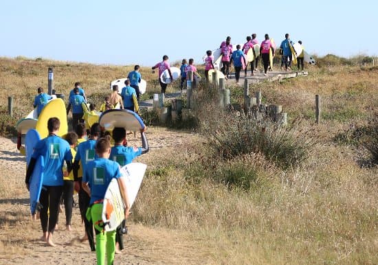 Surf Camp Adultos en la Playa de Berria